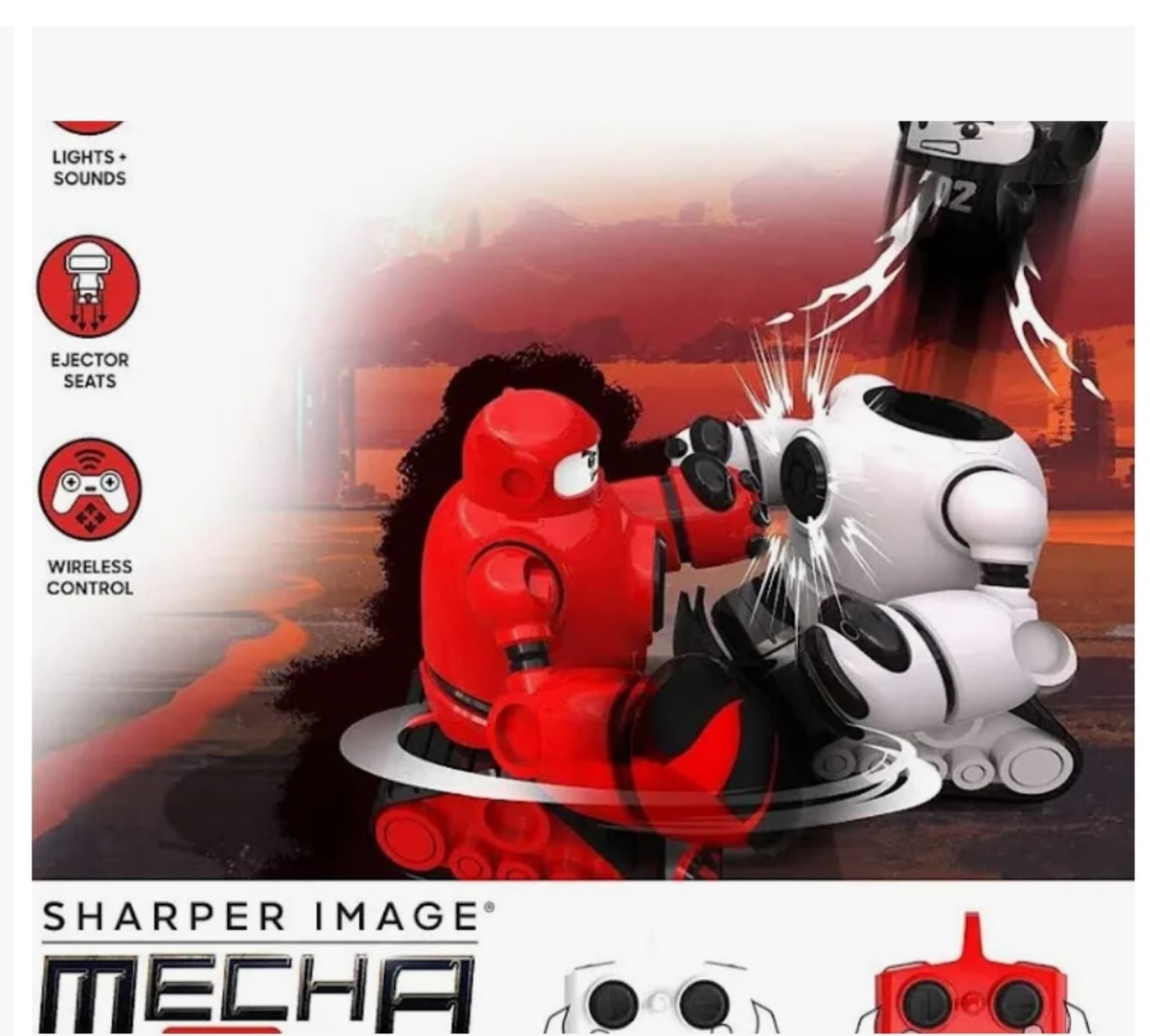 Remote Control Fighting Robots By Sharper Image - Thumbnail 4