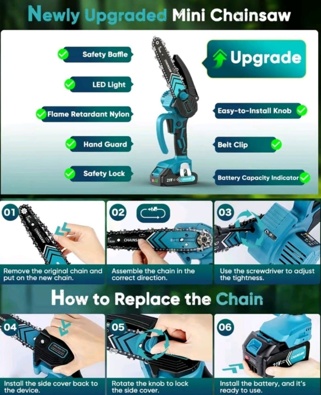 Mini Chainsaw - Thumbnail 7