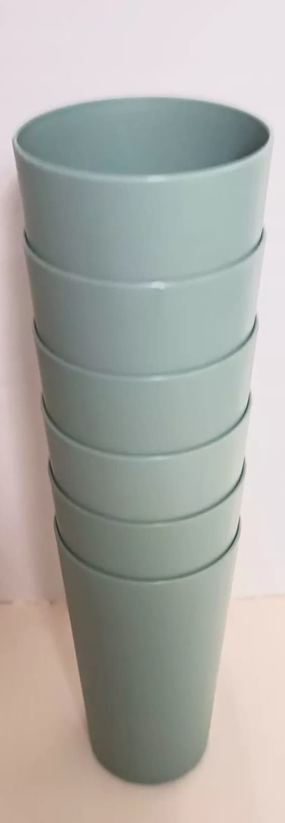 Teal Mainstays Plastic 26 Ounce Tumbler Cups Set Of 6, - Thumbnail 3