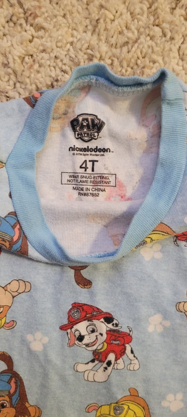 Boys 4T Pajama Bundle - Thumbnail 4