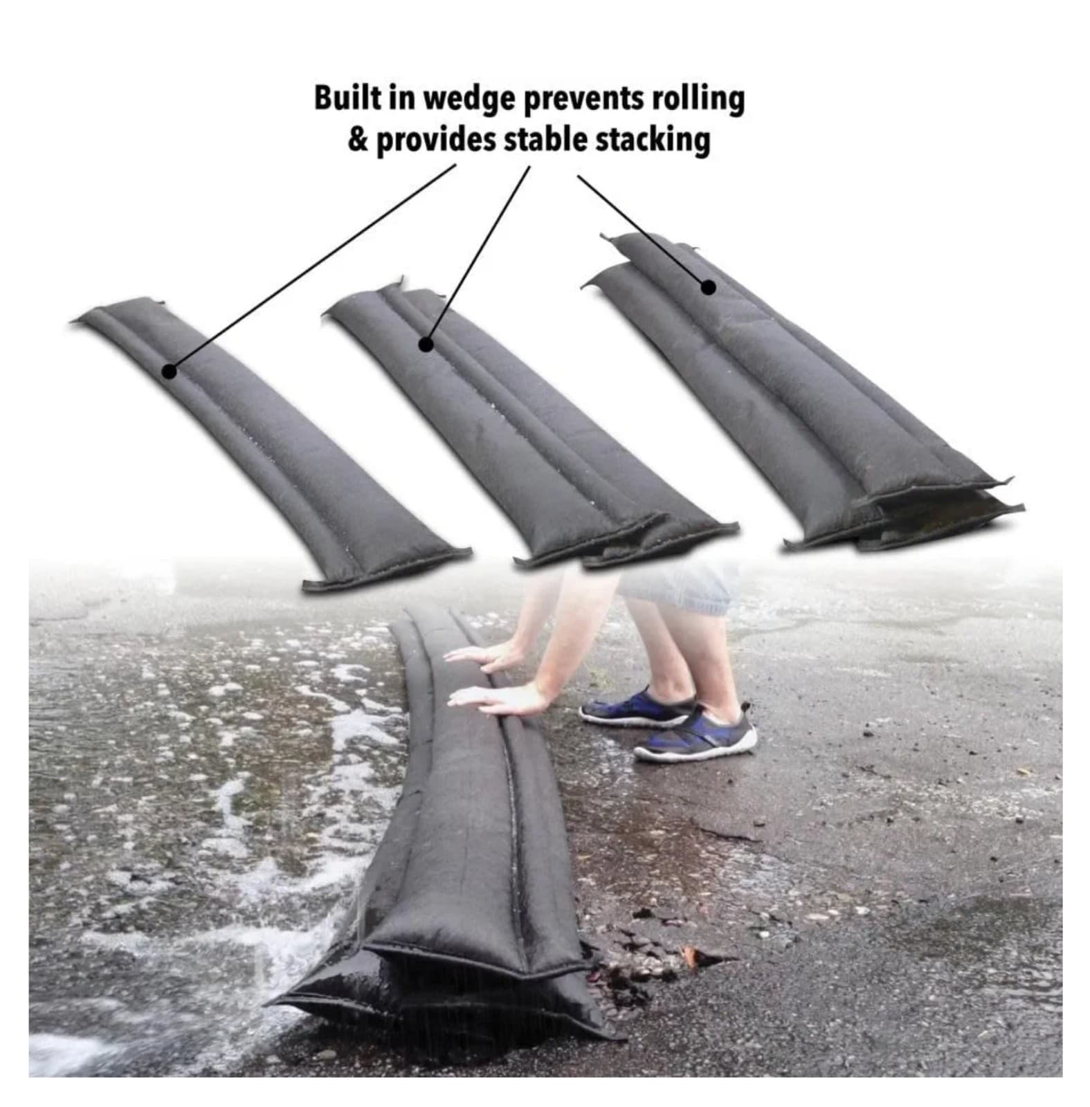 Quick Dam 17 ft. x 3.5 in. Flood Barrier - Thumbnail 7