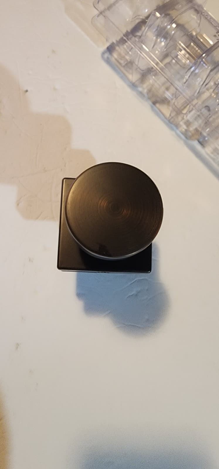 Kwikset Pismo Passage Knobset with Square Rosette Venetian Bronze - Thumbnail 8