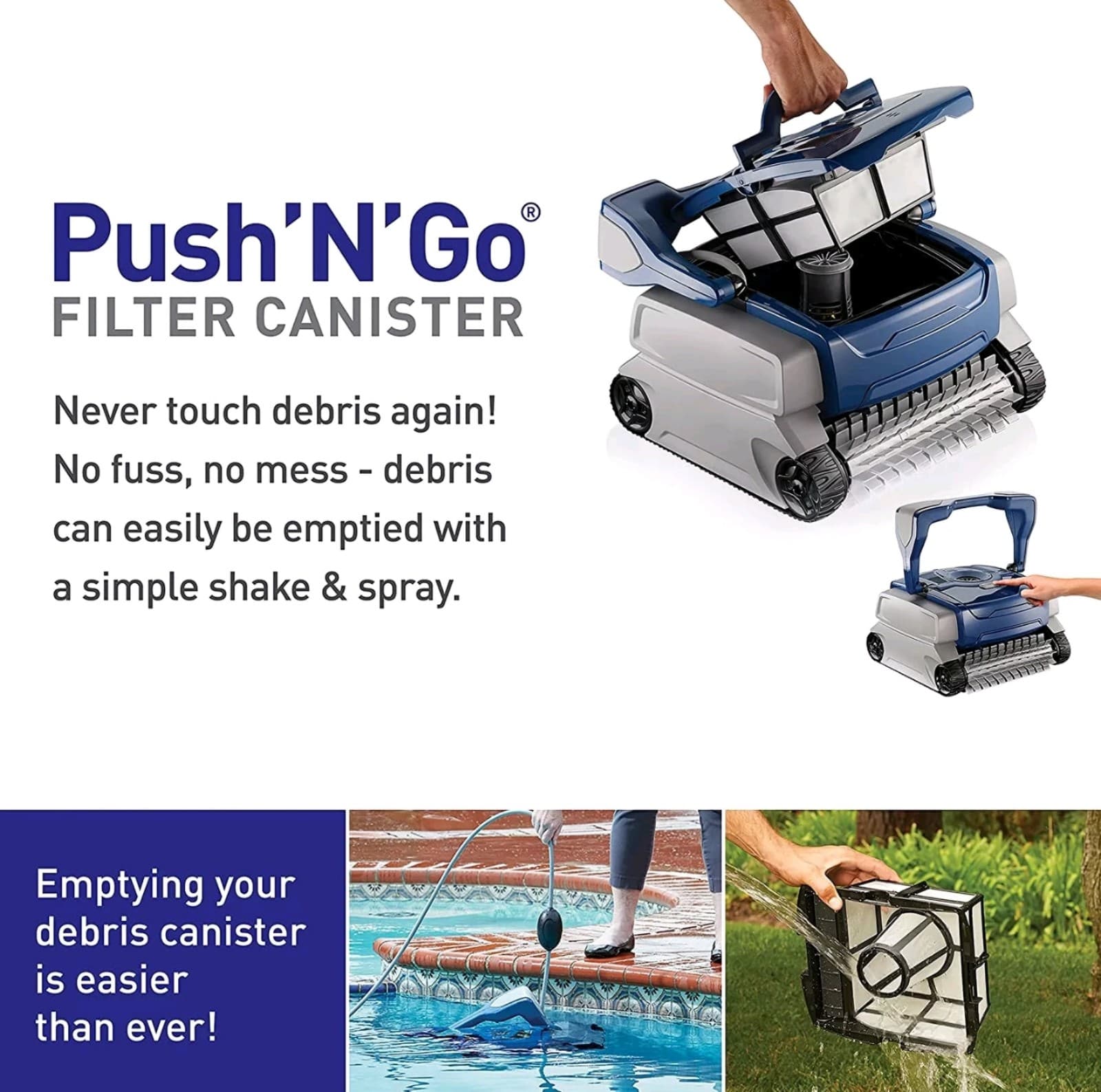 Polaris F8050 Sport Robotic Wall Climbing Inground Swimming Pool Vacuum CleanerD - Thumbnail 2