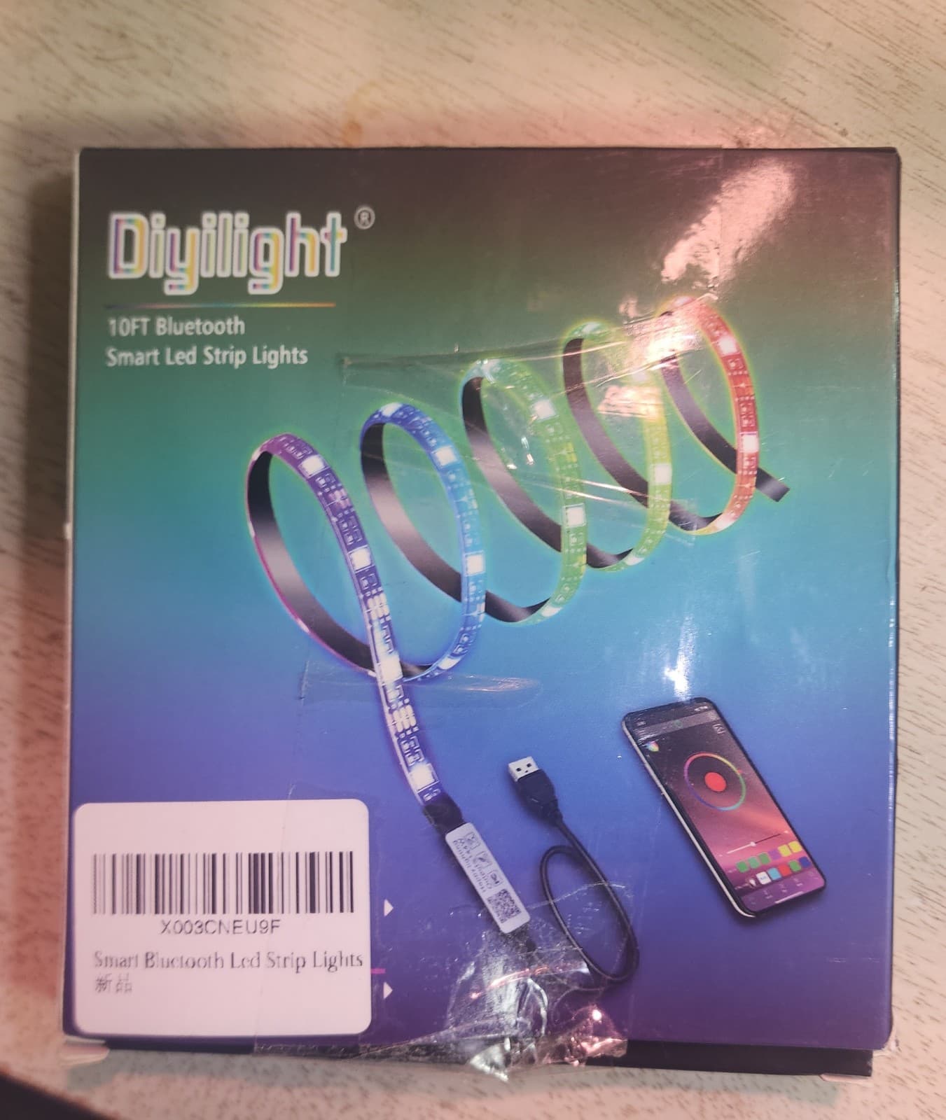 Light Strip 10ft App Controled - Image 1