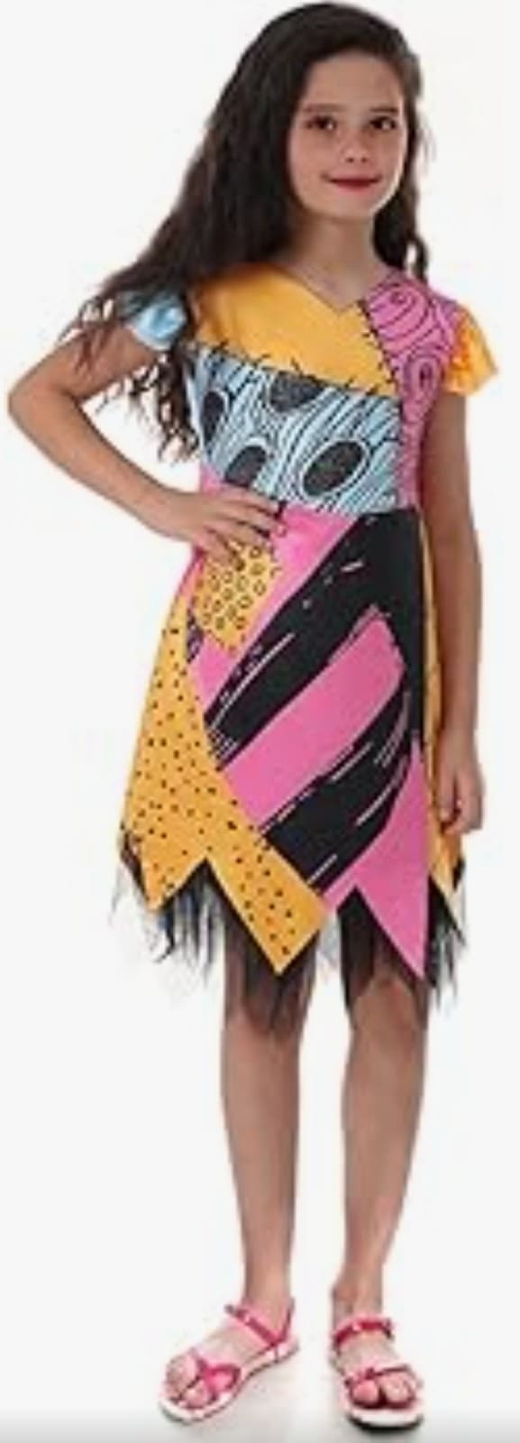 Nightmare Before Christmas Sally Costume size Medium - Thumbnail 3