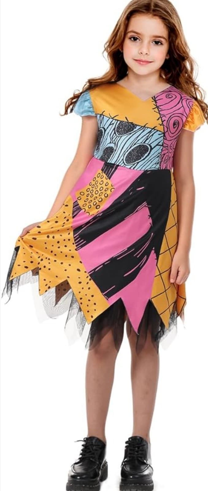 Nightmare Before Christmas Sally Costume size Medium - Thumbnail 2