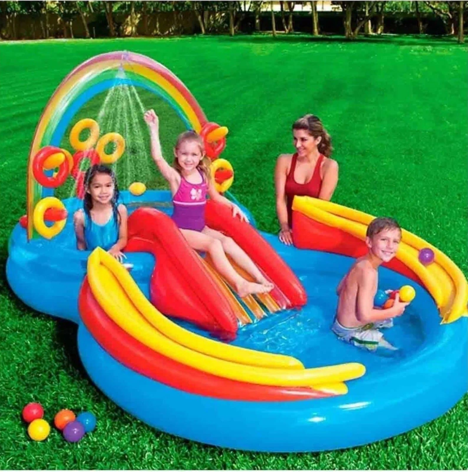 Intex Rainbow Ring Play Center - Image 1