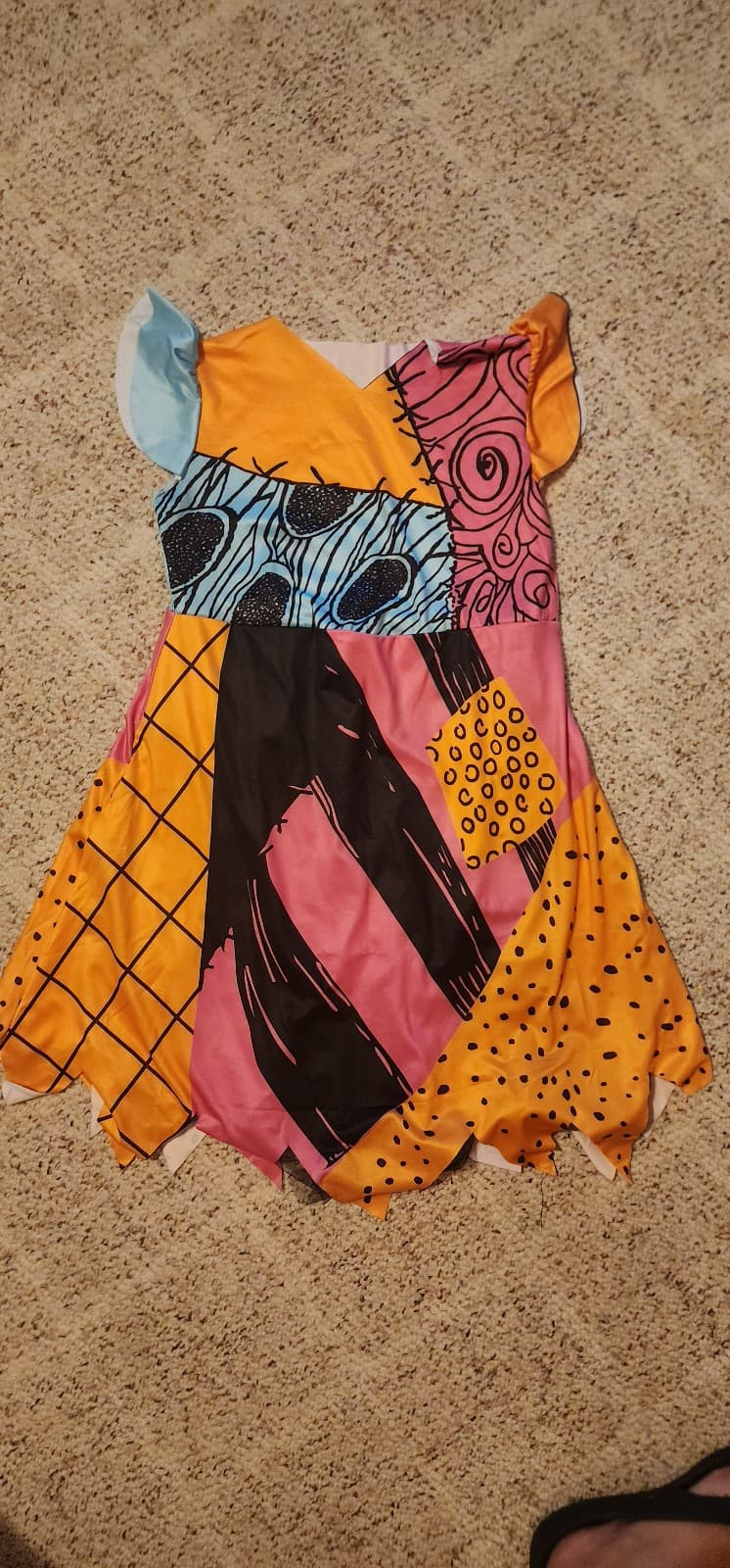 Nightmare Before Christmas Sally Costume size Medium - Thumbnail 5