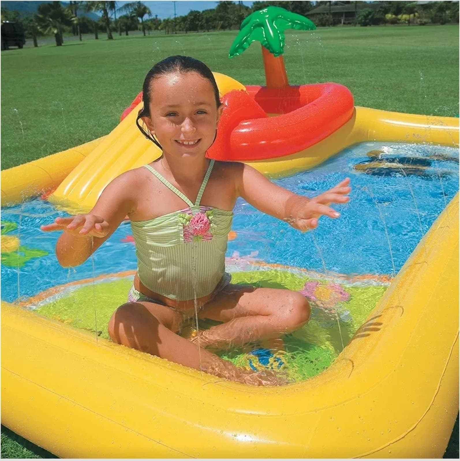 Intex Inflatable Ocean Play Center Kids Pool - Thumbnail 5