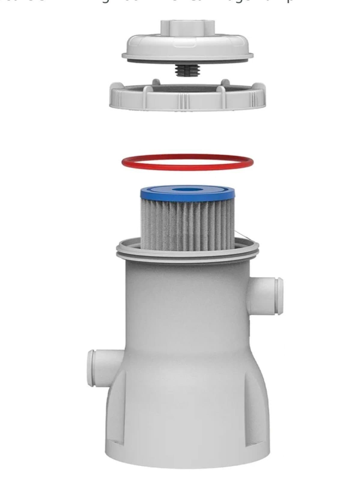 JLeisure Clean Plus 800 GPH Above Ground Pool Filter Cartridge Pump A1030 - Thumbnail 2