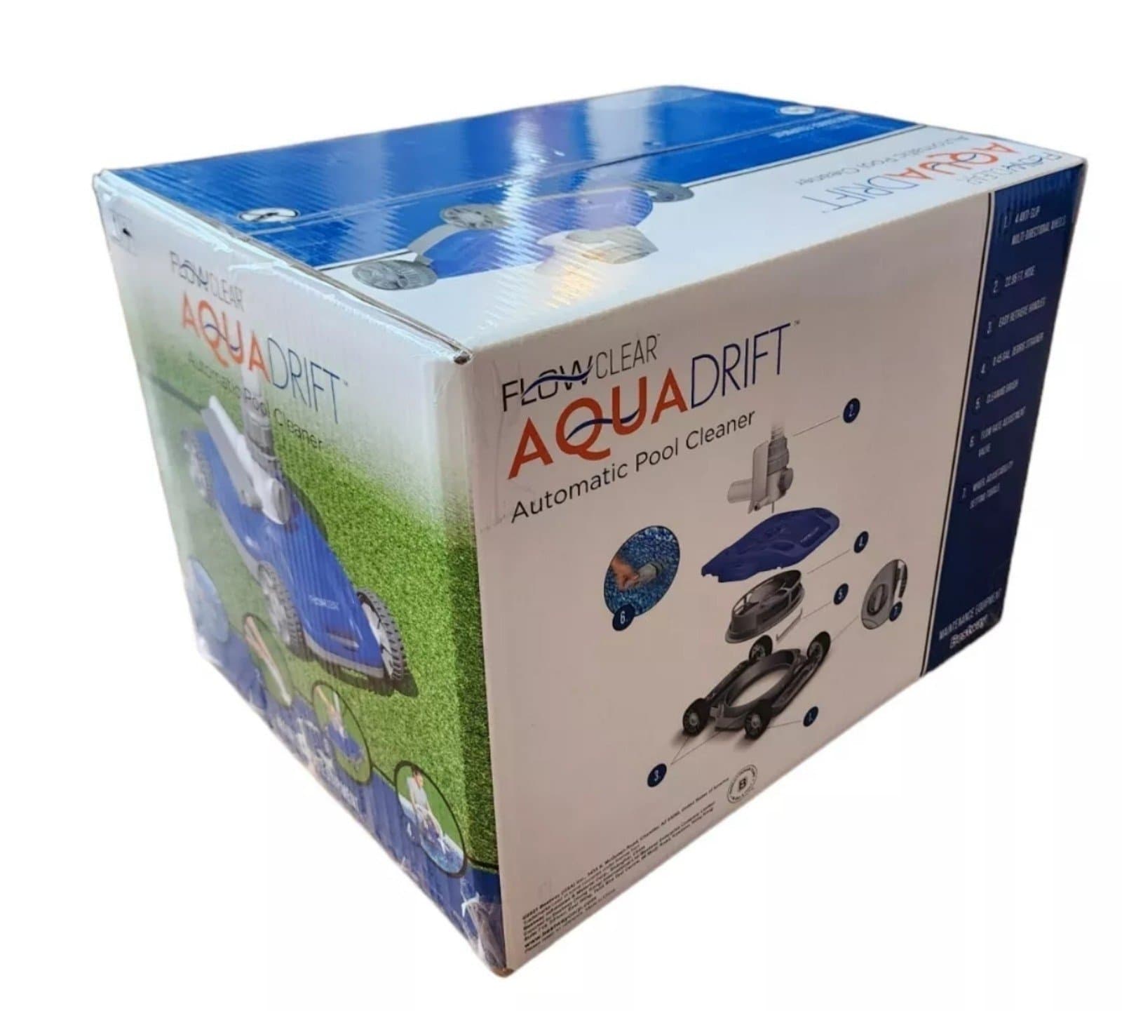 Bestway Above Ground Swimming Pool Vacuum FlowClear AquaDrift Blue A1013 - Thumbnail 3