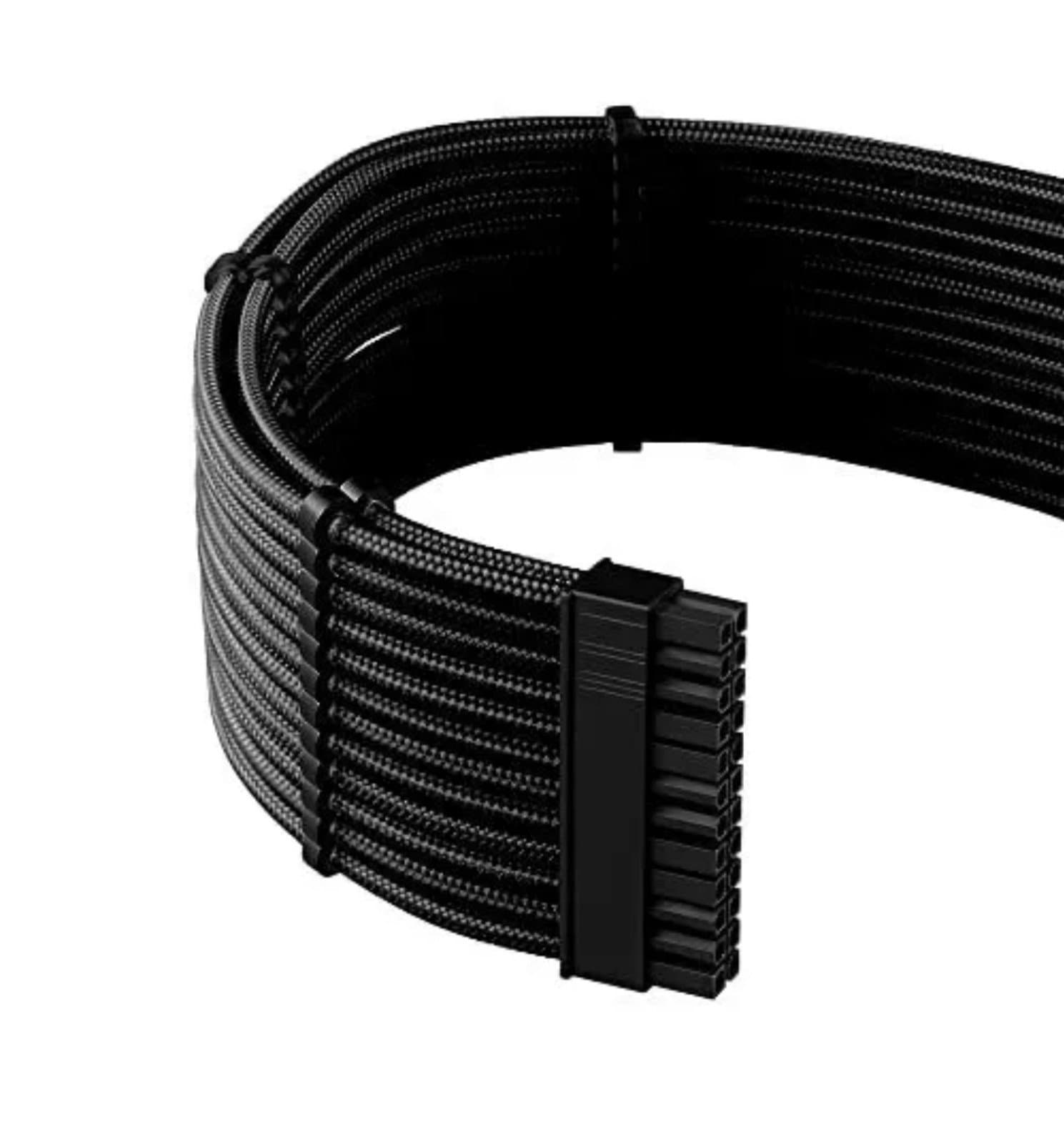 Pro ModMesh Sleeved 12VHPWR ModMesh 16P to 3 x 8P Extension Kit Black - Thumbnail 4