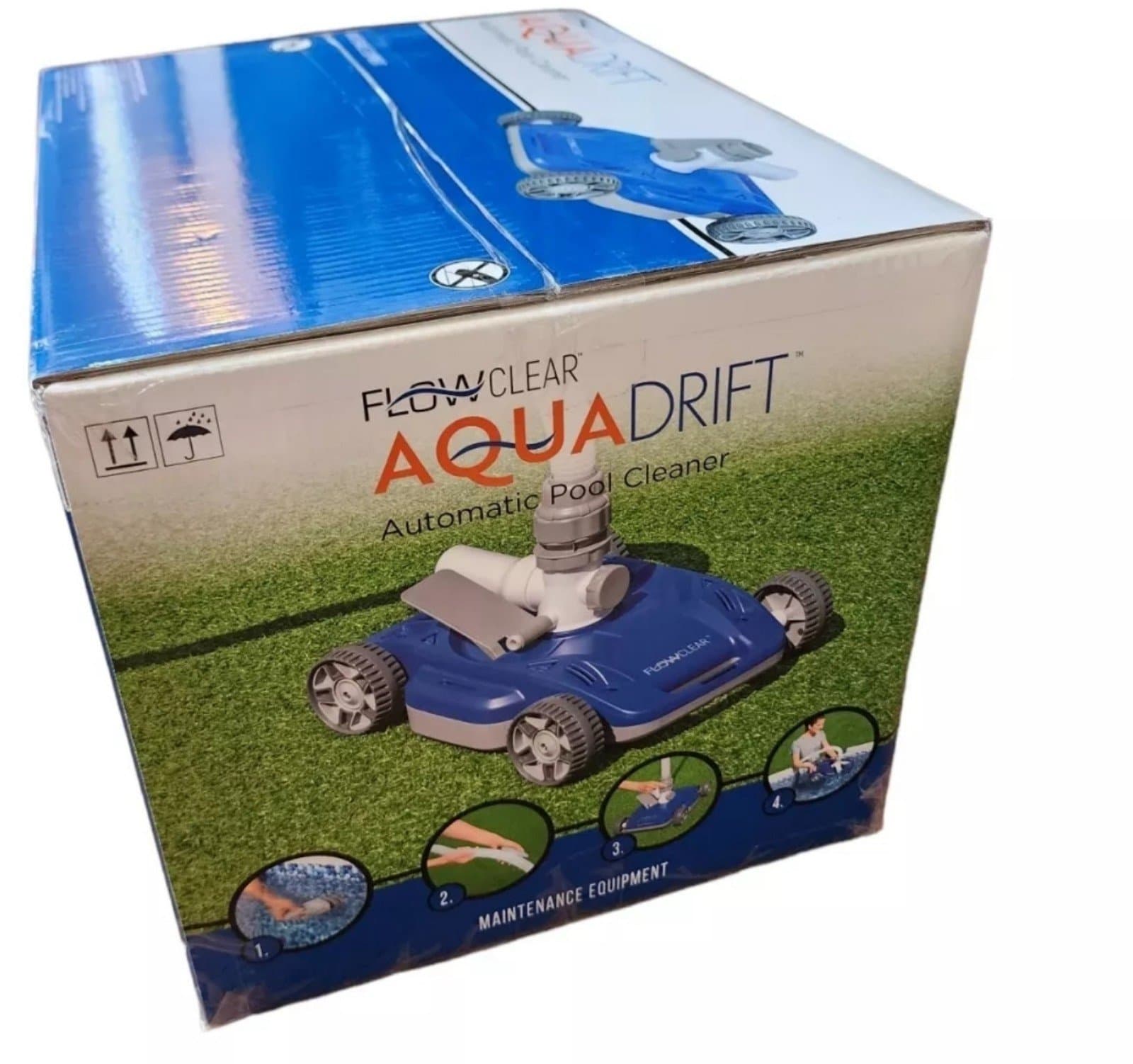 Bestway Above Ground Swimming Pool Vacuum FlowClear AquaDrift Blue A1013 - Thumbnail 2
