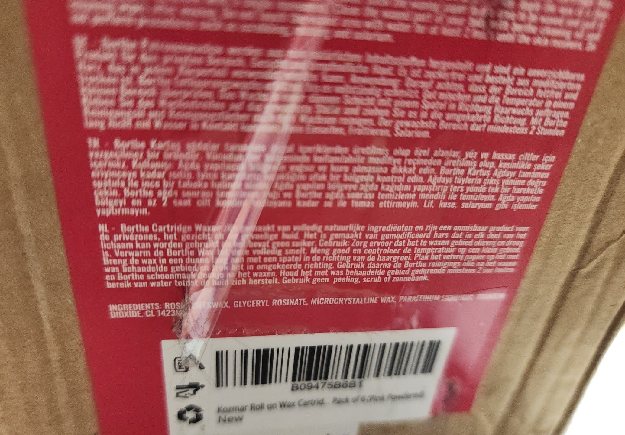 Roll on Body Wax Cartridges 6pack -D3 - Thumbnail 6