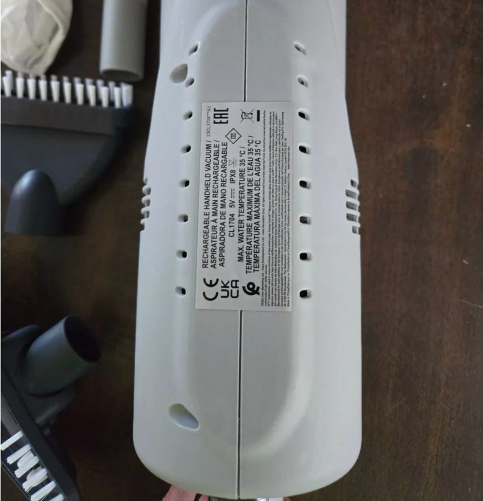 Intex Rechargeable Handheld Above Pool Vacuum Cleaner *no charger - Thumbnail 5