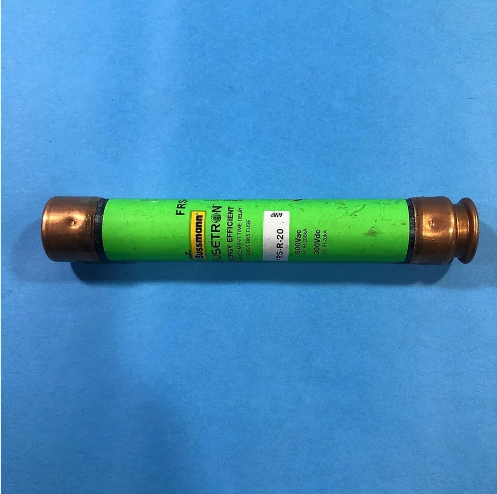 Bussmann FRS-R-20 (FRSR-20, BP/FRS-R-20) 20 Amp (20A) 600V Fusetron Dual Element - Thumbnail 3