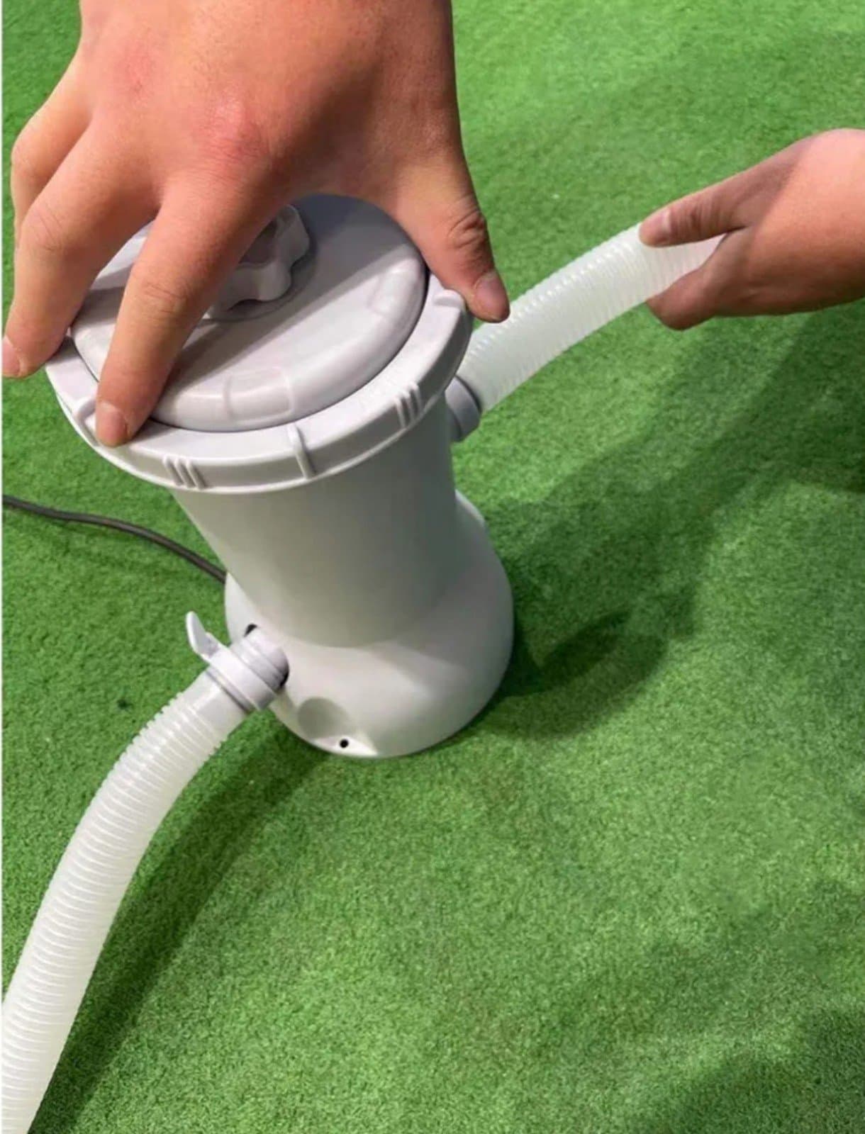 JLeisure Clean Plus 800 GPH Above Ground Pool Filter Cartridge Pump A1030 - Thumbnail 5