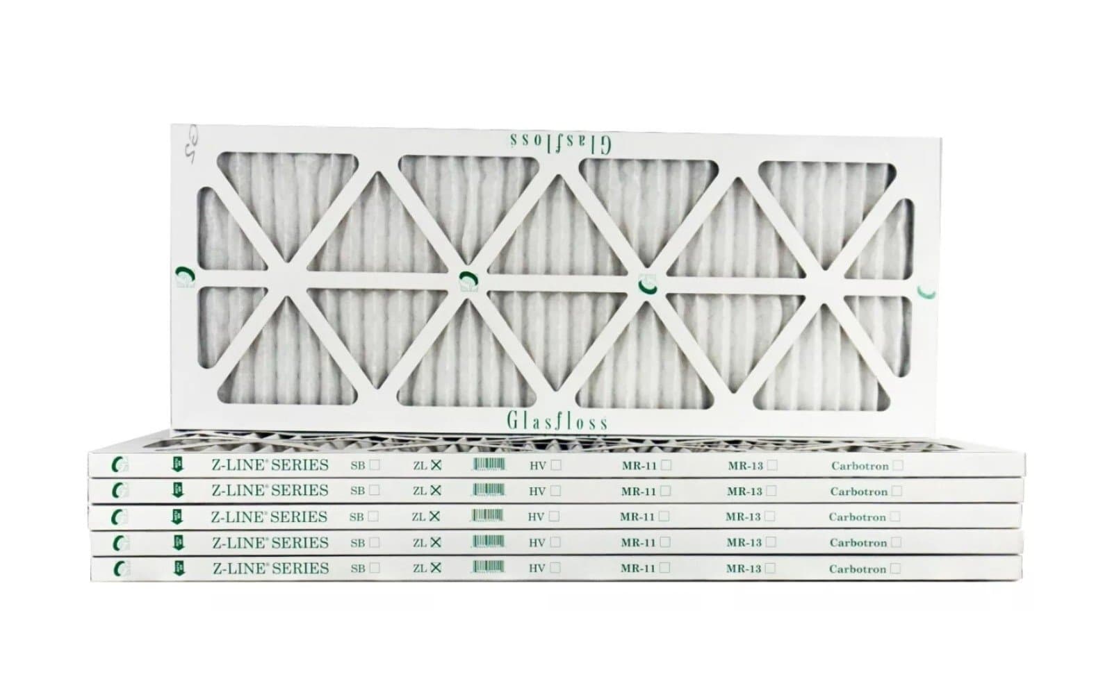 Project Source 8" x 30" x 1" Merv 8 - 2ct Air Furnace Filters - Thumbnail 2