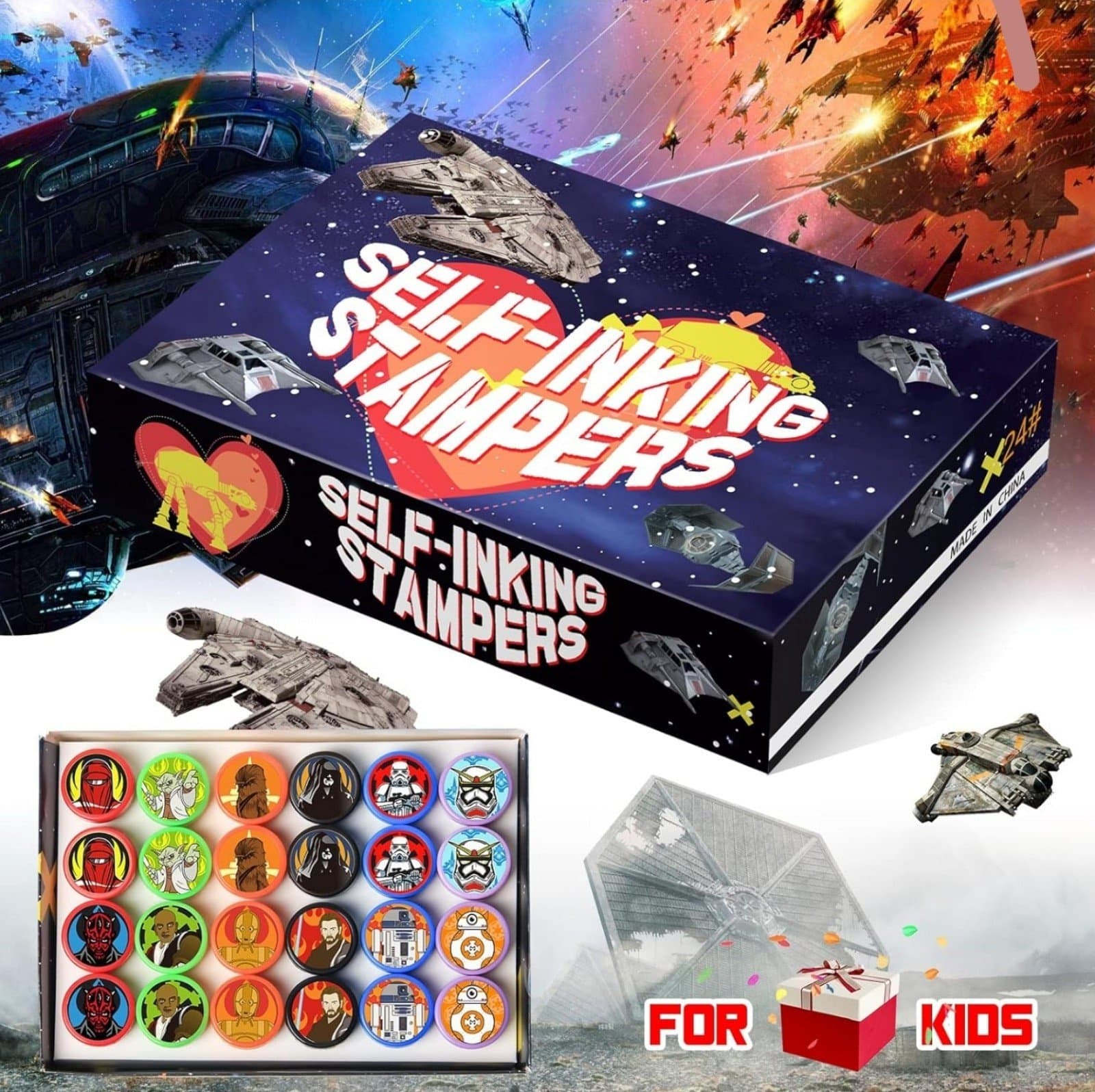 Birthday Party Star Wars Stampers 24ct. - Image 1