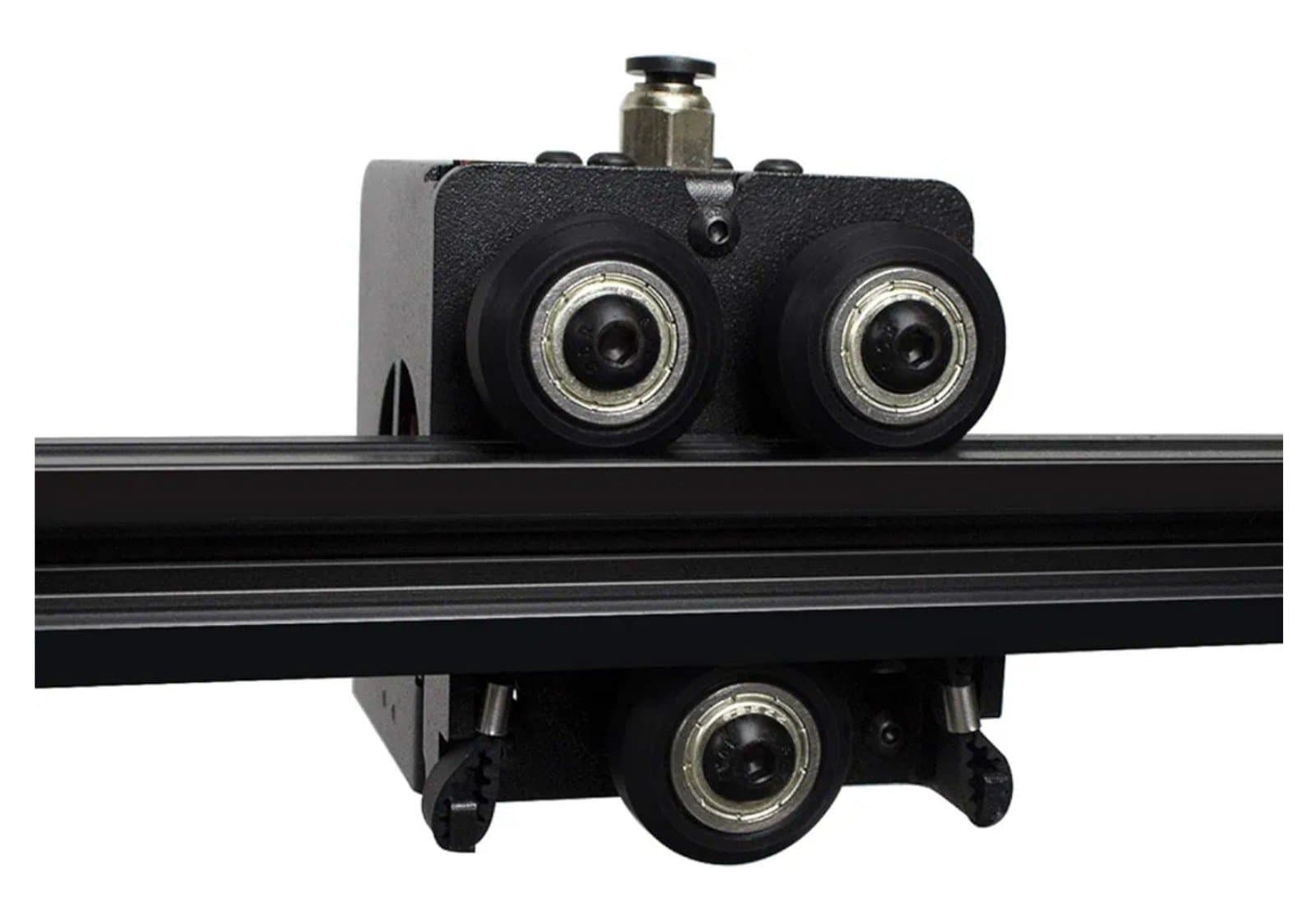 3D Printer Wheel,Black POM Polycarbonate Roller 625zz - Thumbnail 5