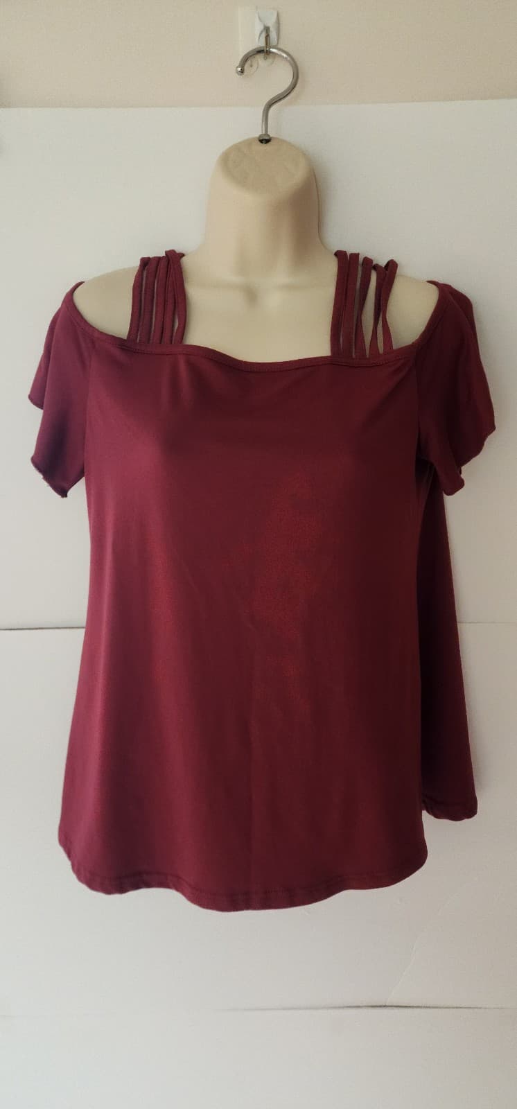 Burgundy Shirt sz Medium (fits like a Large) - Image 1
