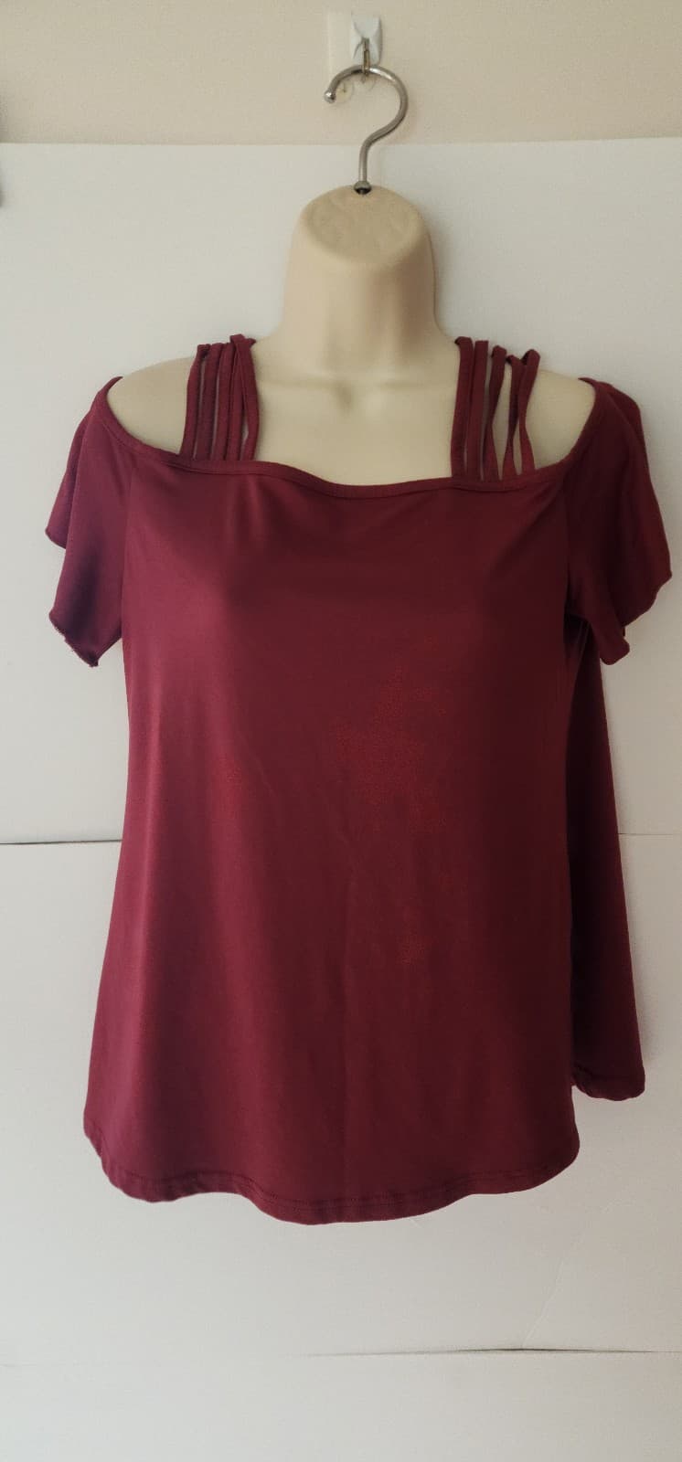 Burgundy Shirt sz Medium (fits like a Large) - Thumbnail 2