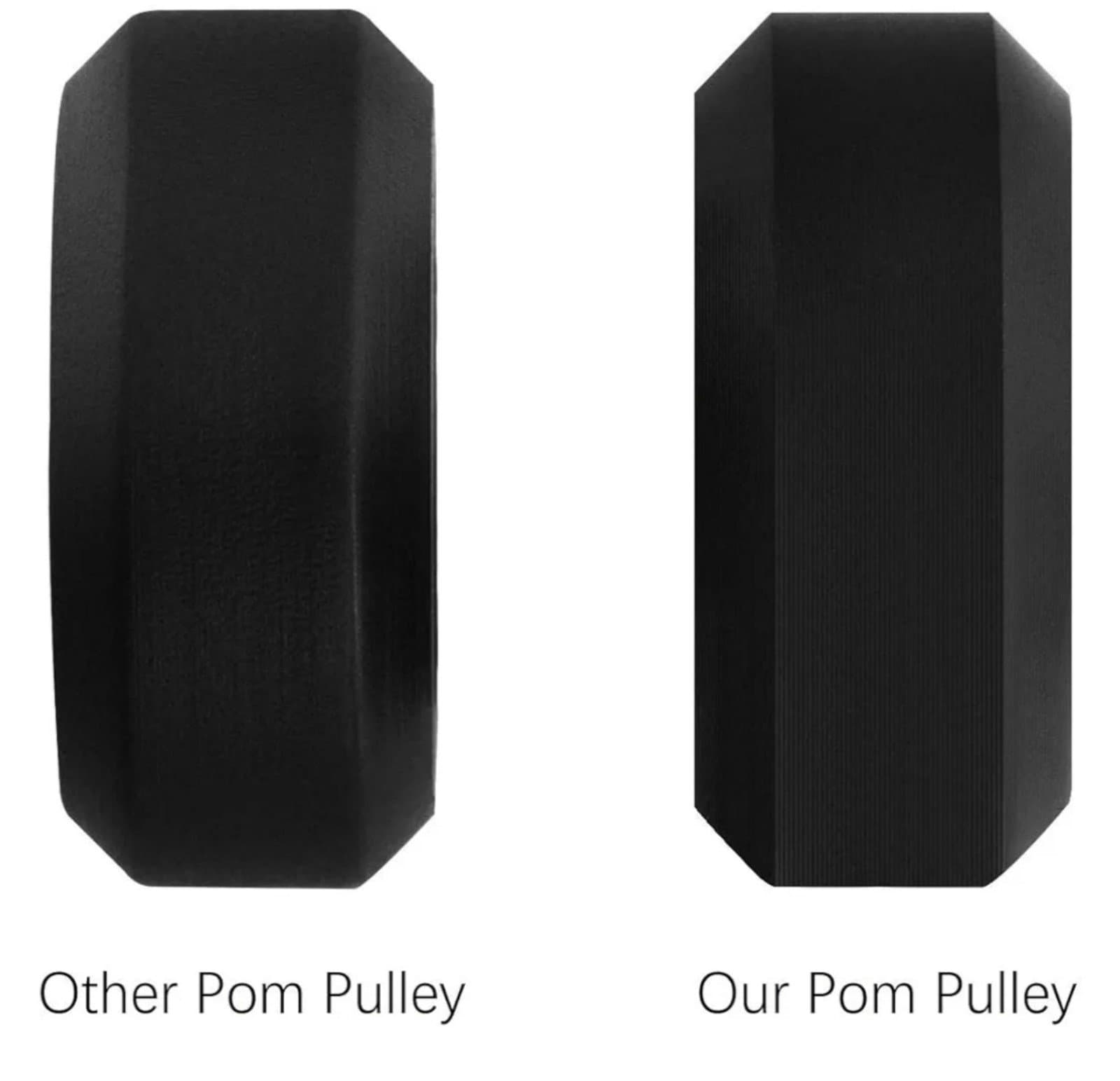 3D Printer Wheel,Black POM Polycarbonate Roller 625zz - Thumbnail 2