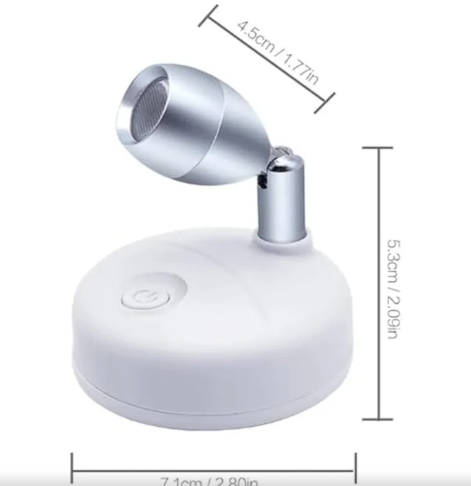 Metal Wall Night Light with Wireless Remote Control, 13 Colors, Multifunctional - Thumbnail 2