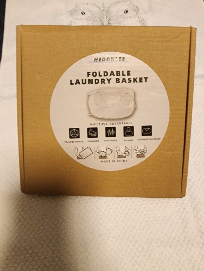 Foldable Laundry Basket - Image 1
