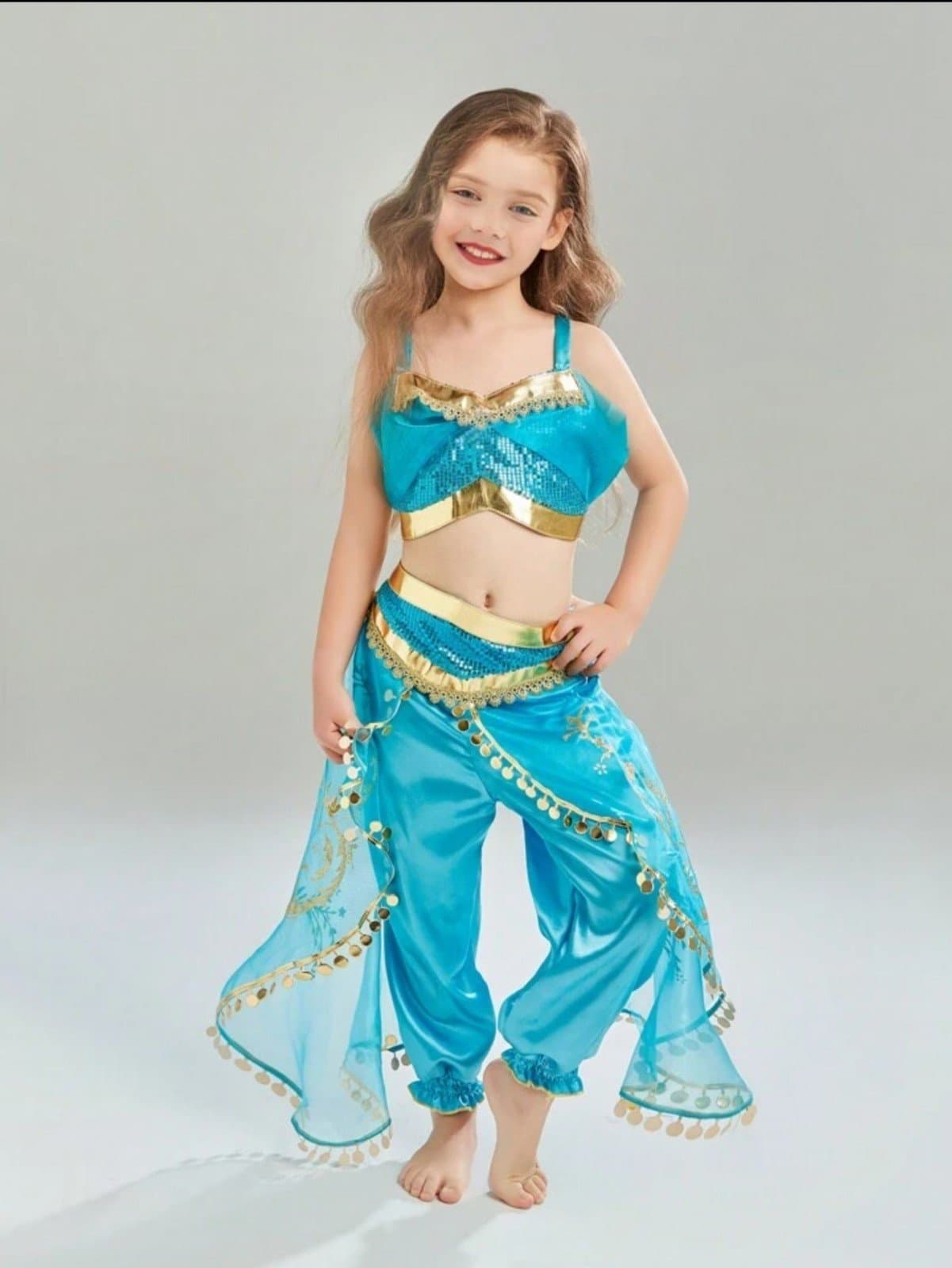 Princess Jasmine 3pc Costume szS - Thumbnail 4