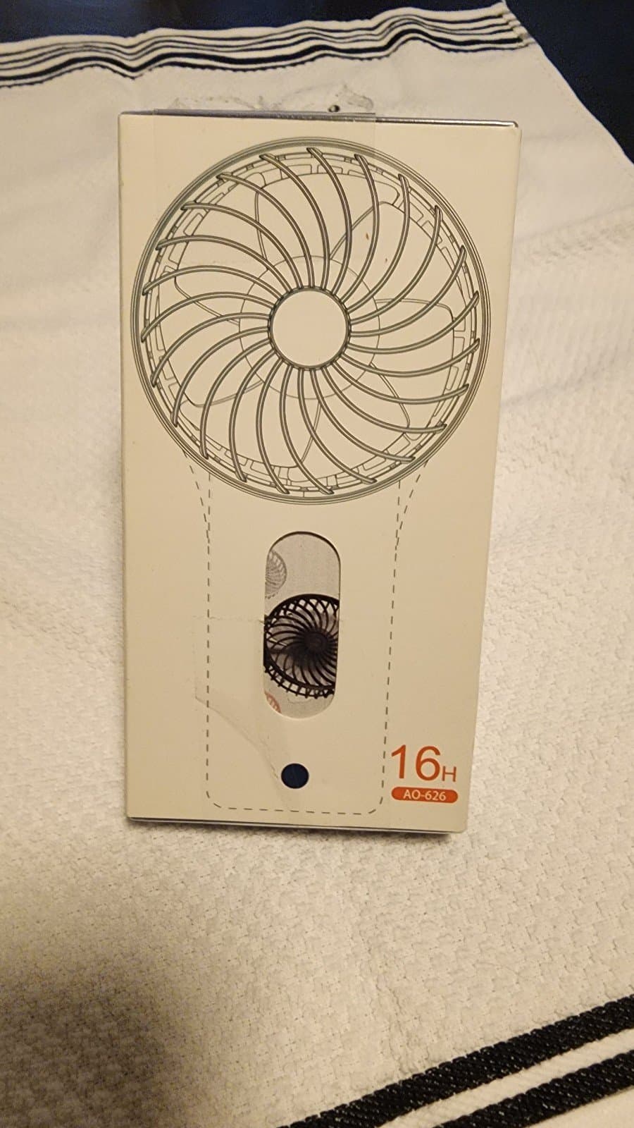 Personal Fan, Desk Fan Rechargeable - Thumbnail 2