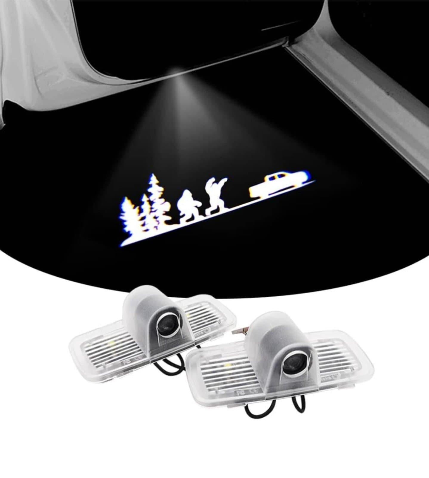 Bigfoot Car Door Lights 2pc. Wire-in - Image 1