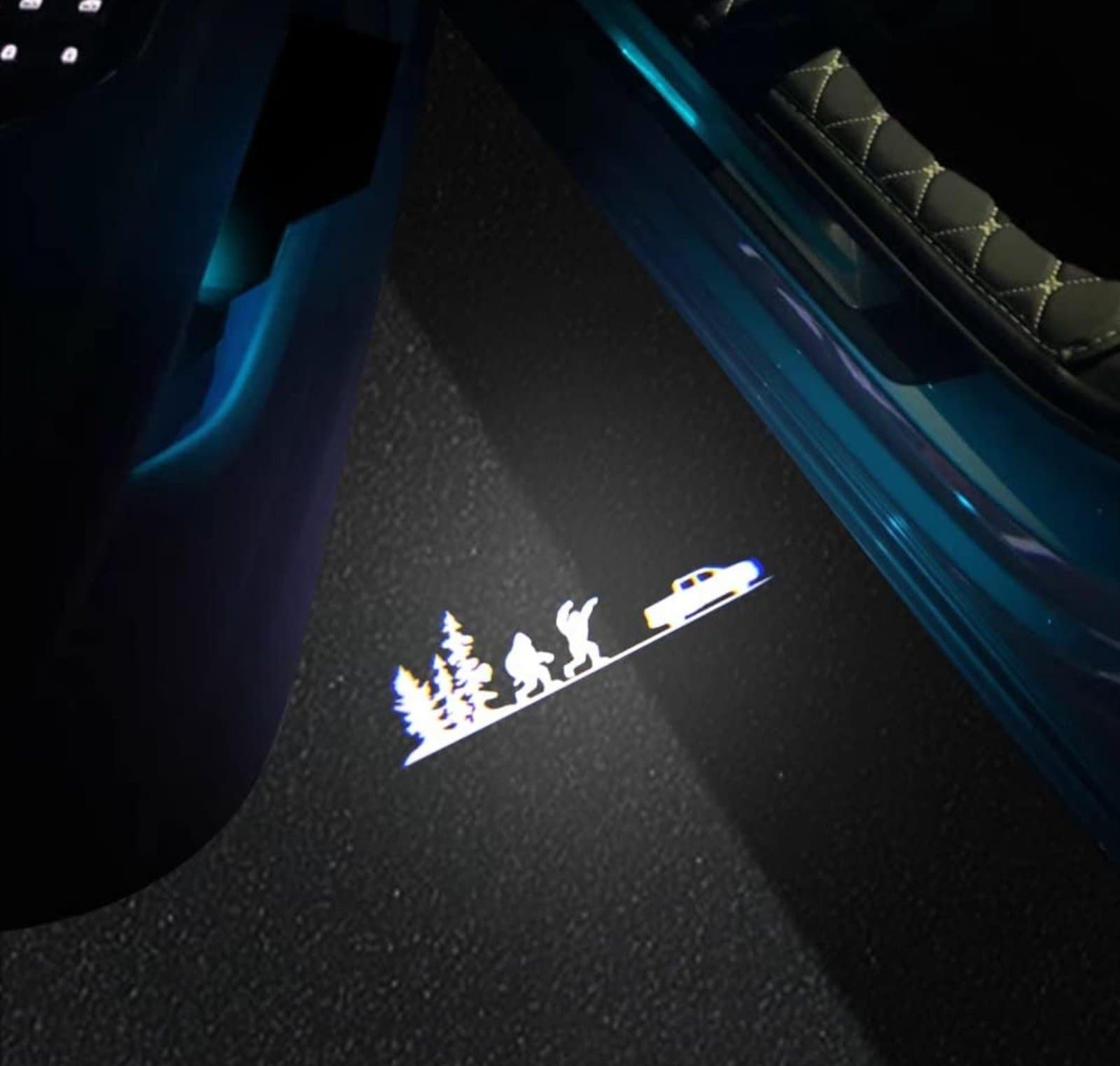 Bigfoot Car Door Lights 2pc. Wire-in - Thumbnail 2