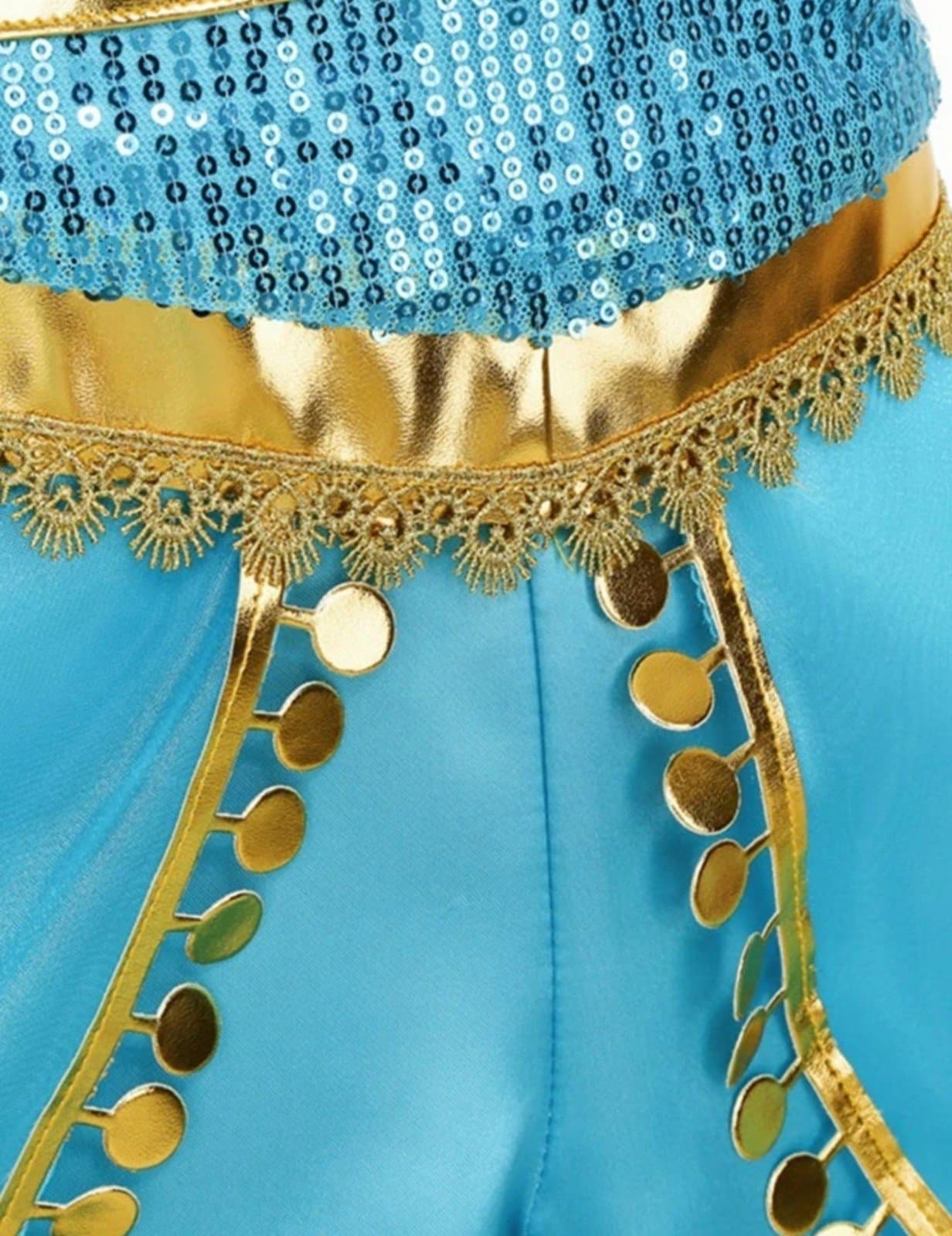 Princess Jasmine 3pc Costume szS - Thumbnail 3