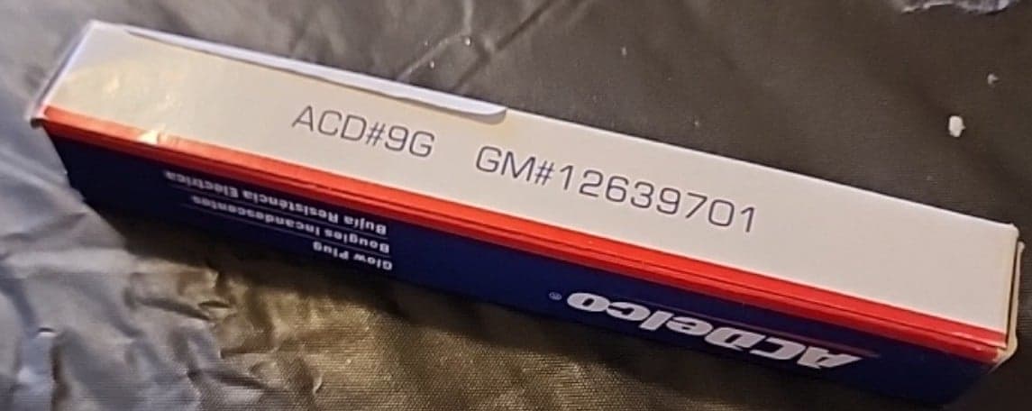 AC Delco Glow Plug 9G - Thumbnail 2