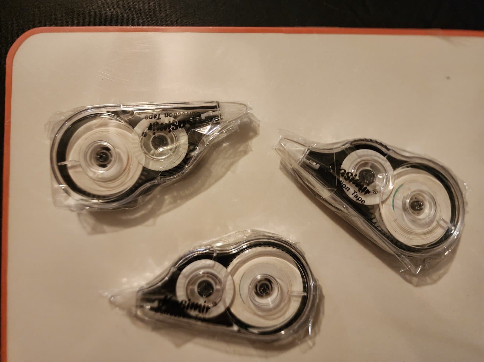 Original Correction Tape 3 Pack White Nonrefillable Premium quality - Thumbnail 2