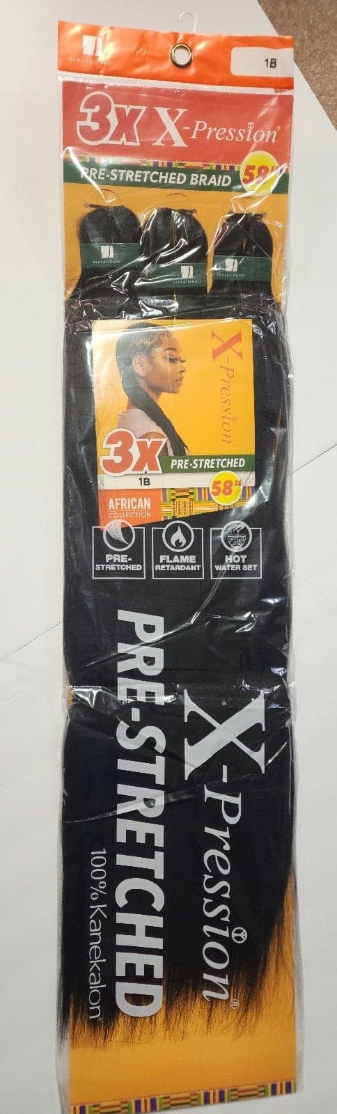 Sensationnal Braids XPRESSION 3X Pre-Stretched Braid 58 inches - Thumbnail 2