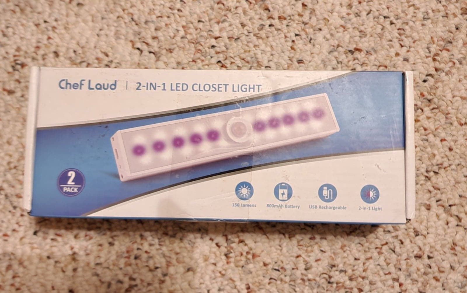 Chef Loud 2-in-1 closet light - Image 1