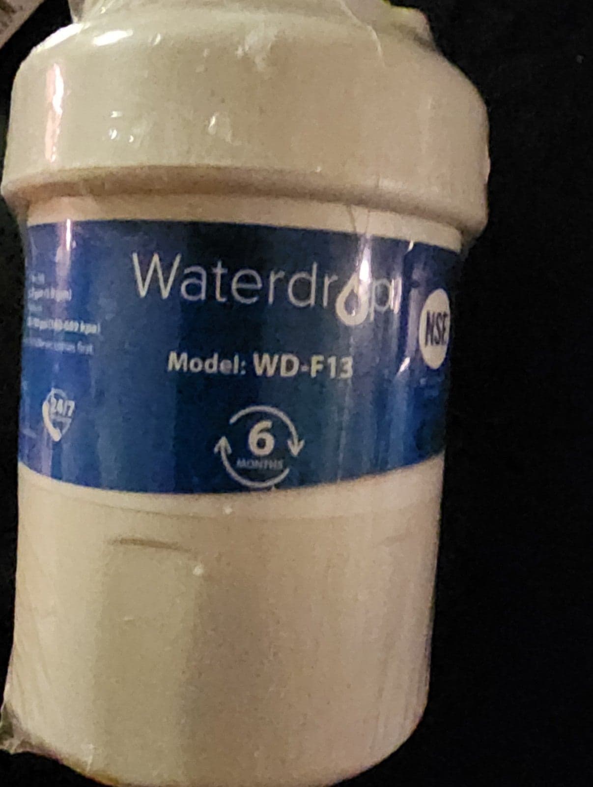 2 Waterdrop WD-F13 Refrigerator Water Filters New - Thumbnail 4