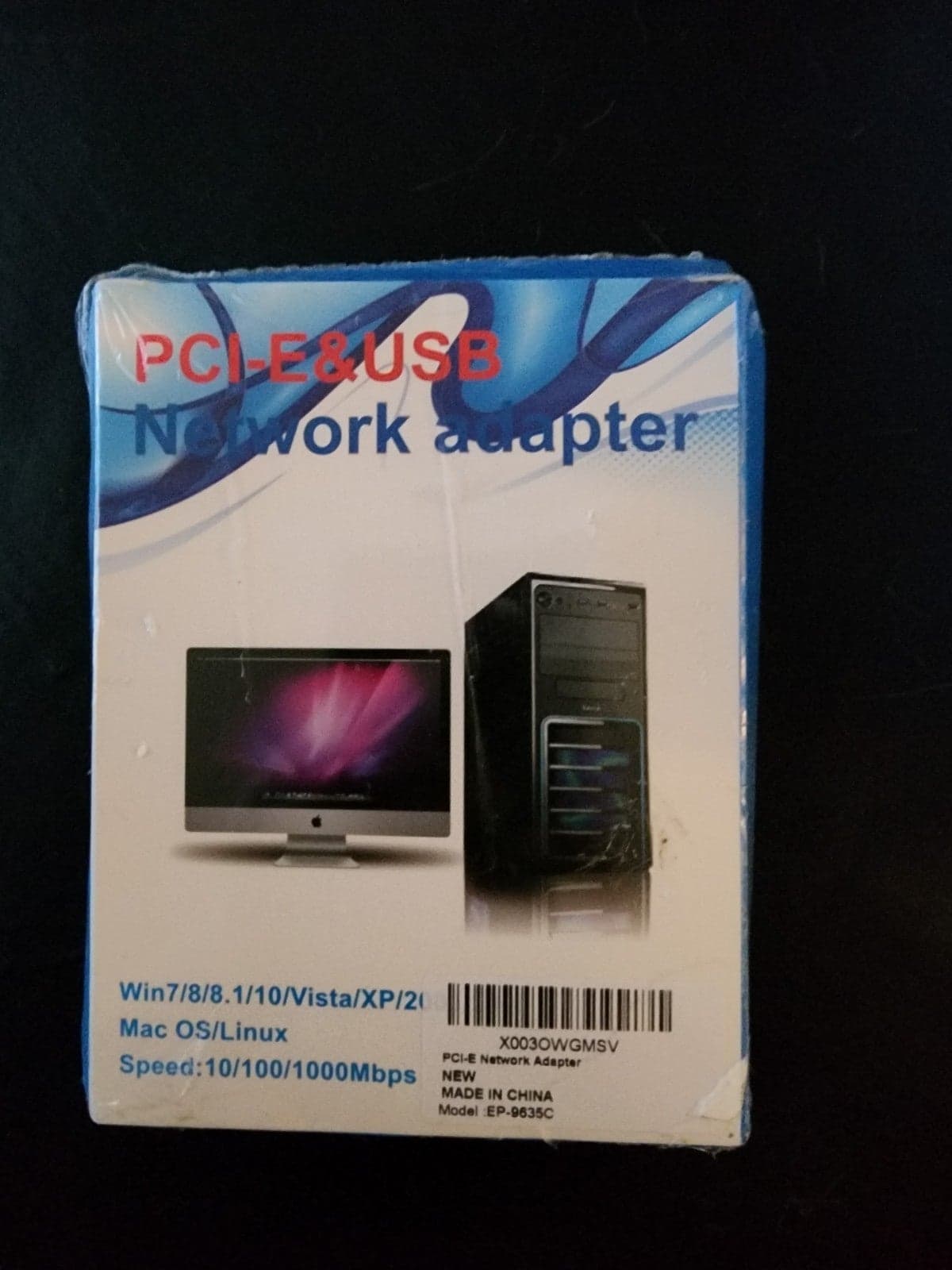 PCI-E& USB Network Adapter brand new - Thumbnail 2