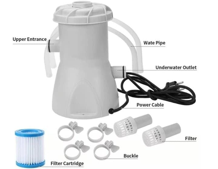Pool Filter Pump 800GPH - Thumbnail 4