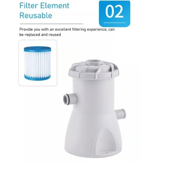 Pool Filter Pump 800GPH - Thumbnail 7