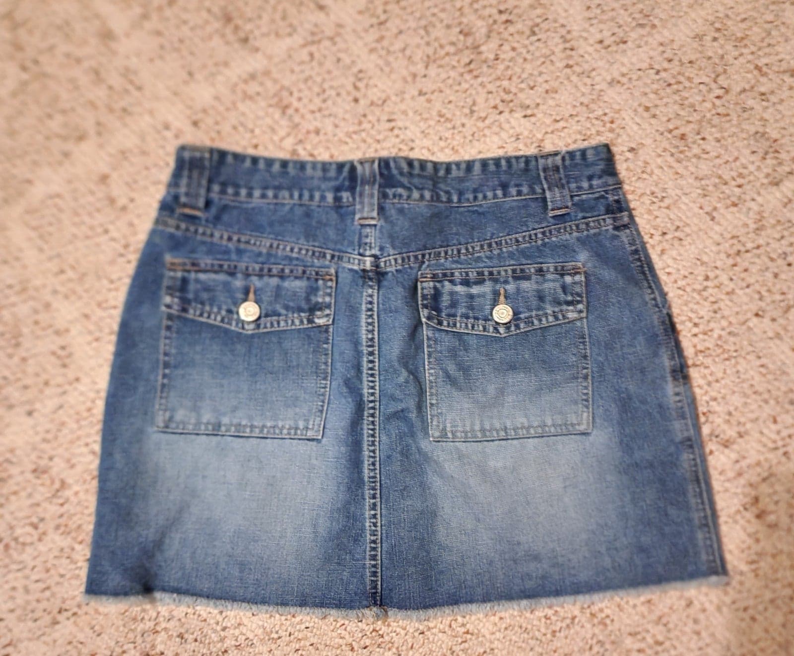 No Boundaries denim mini skirt sz 9 - Thumbnail 3