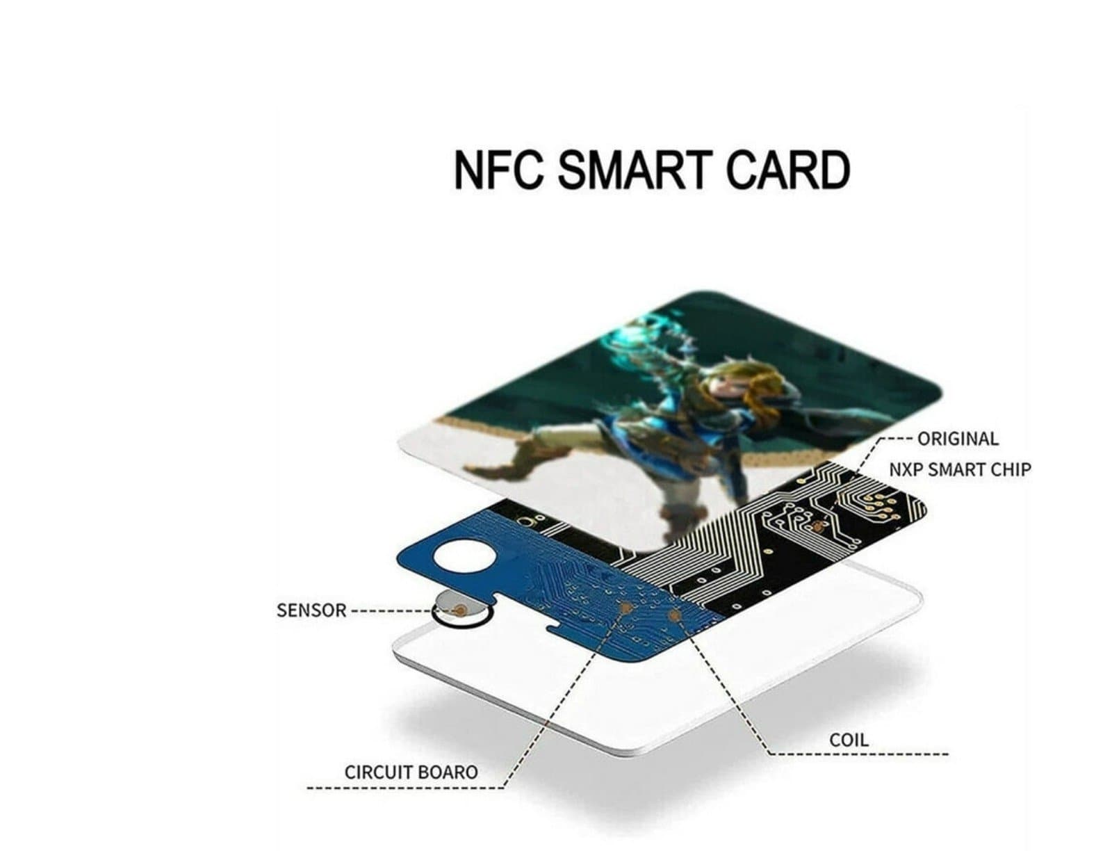 zelda tears of the kingdom amiibo cards 38ct - Thumbnail 3