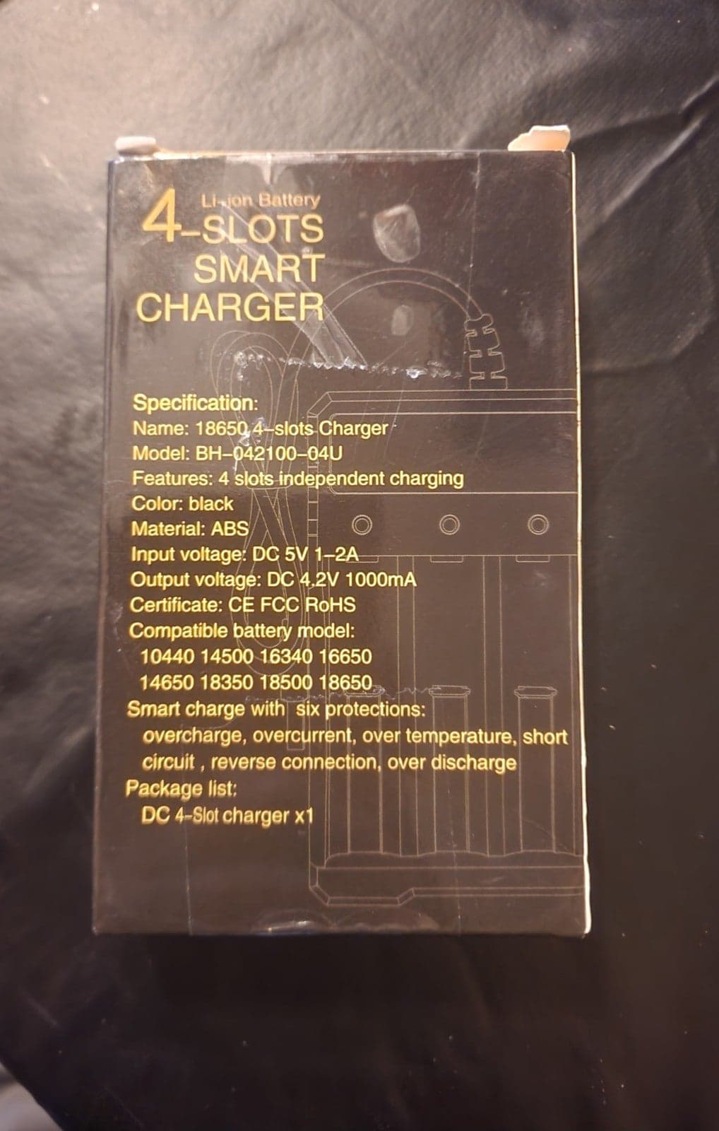 4 slot usb smart battery charger - Thumbnail 4