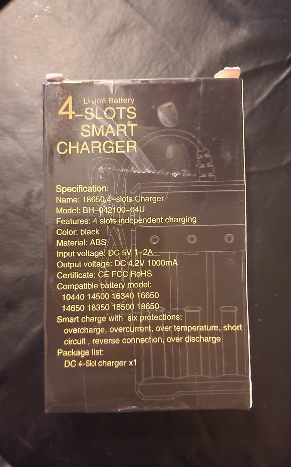 4 slot usb smart battery charger - Thumbnail 3