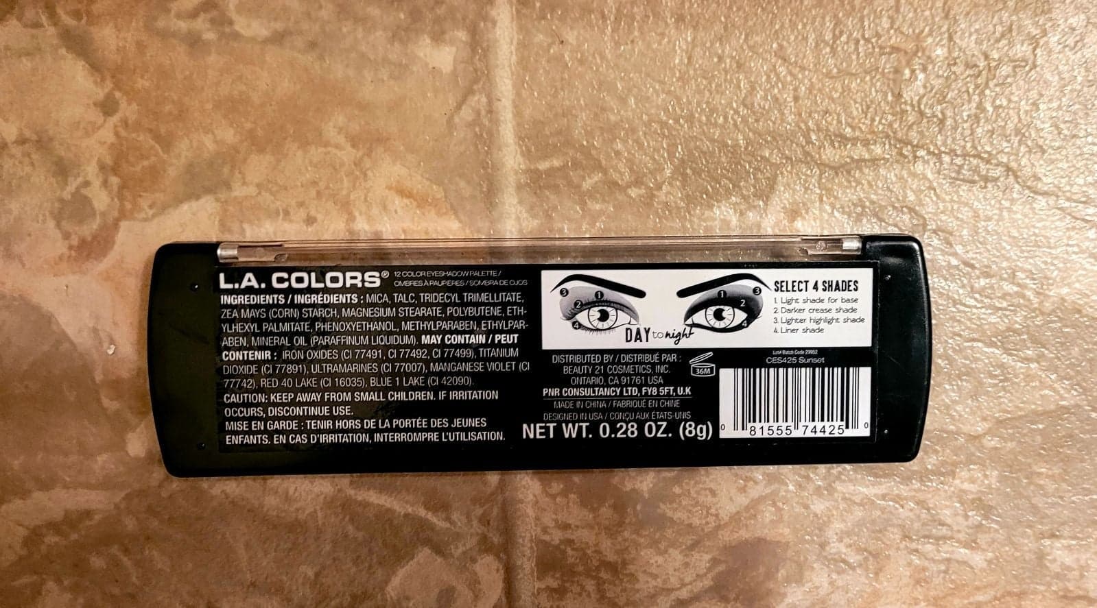 Eyeshadow Palette LA Colors - Thumbnail 2