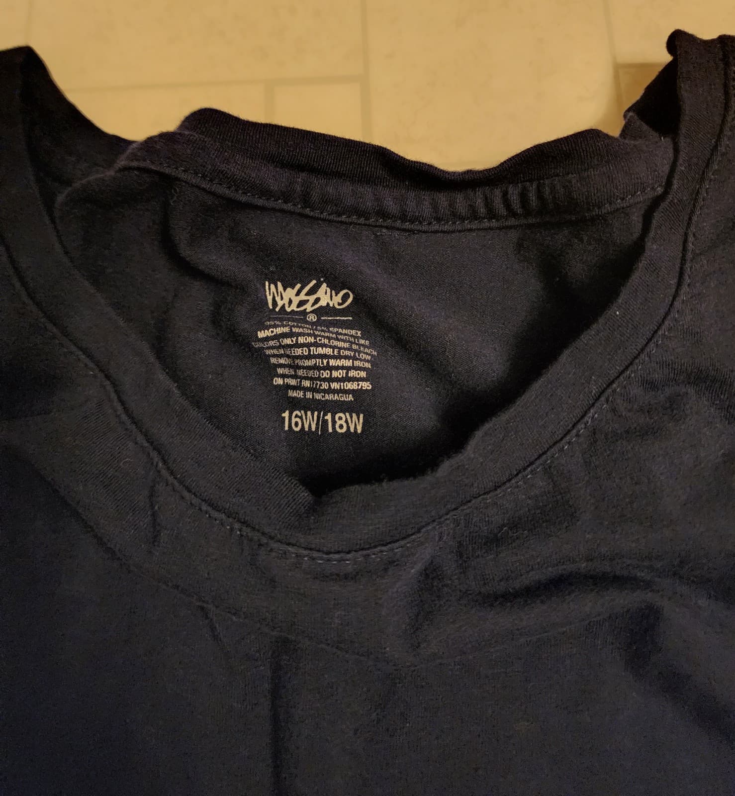 Mossimo women's blue shirt sz 16/18 - Thumbnail 3