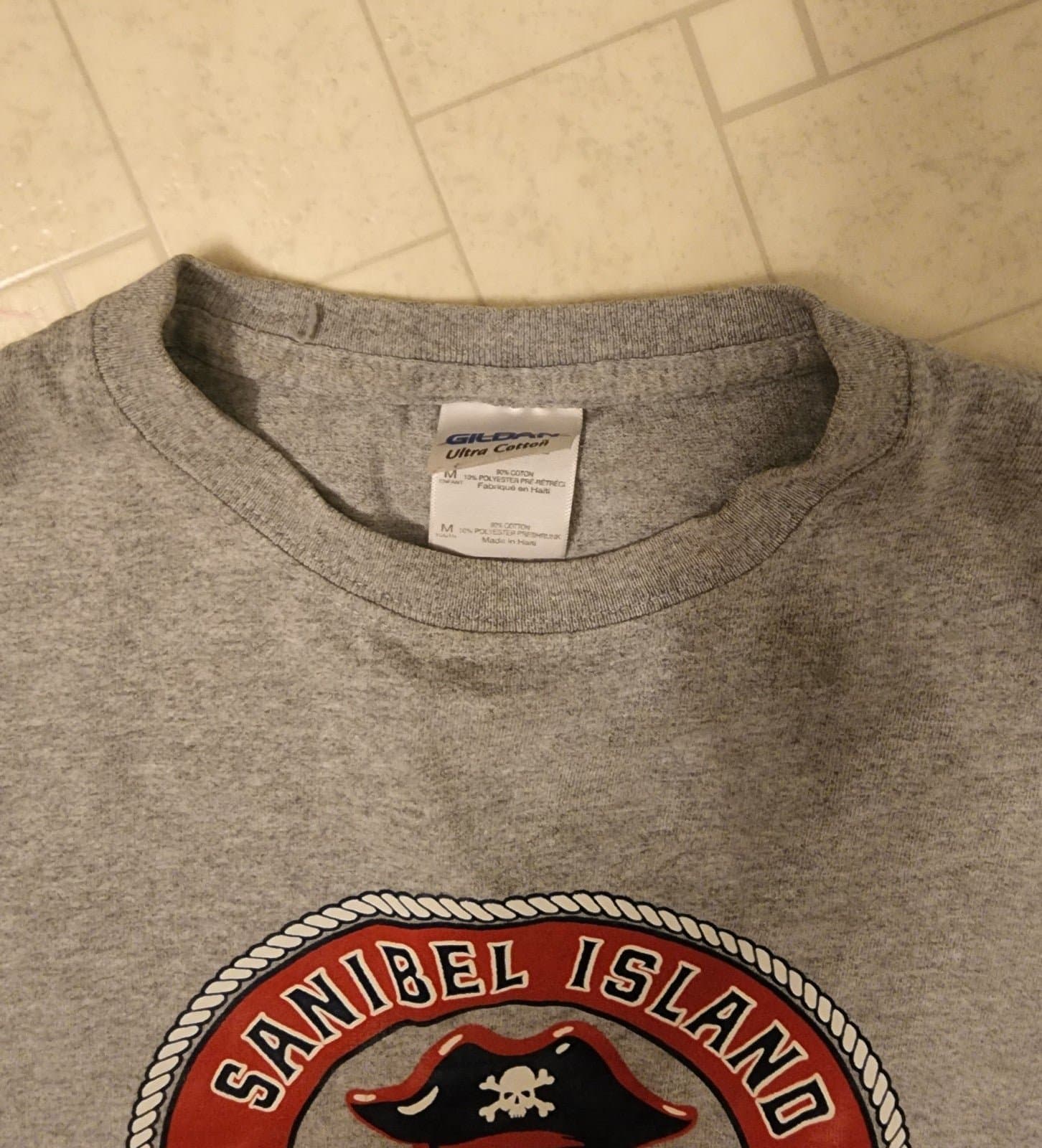 Sanibel Island Florida Pirate Shirt sz M - Thumbnail 3