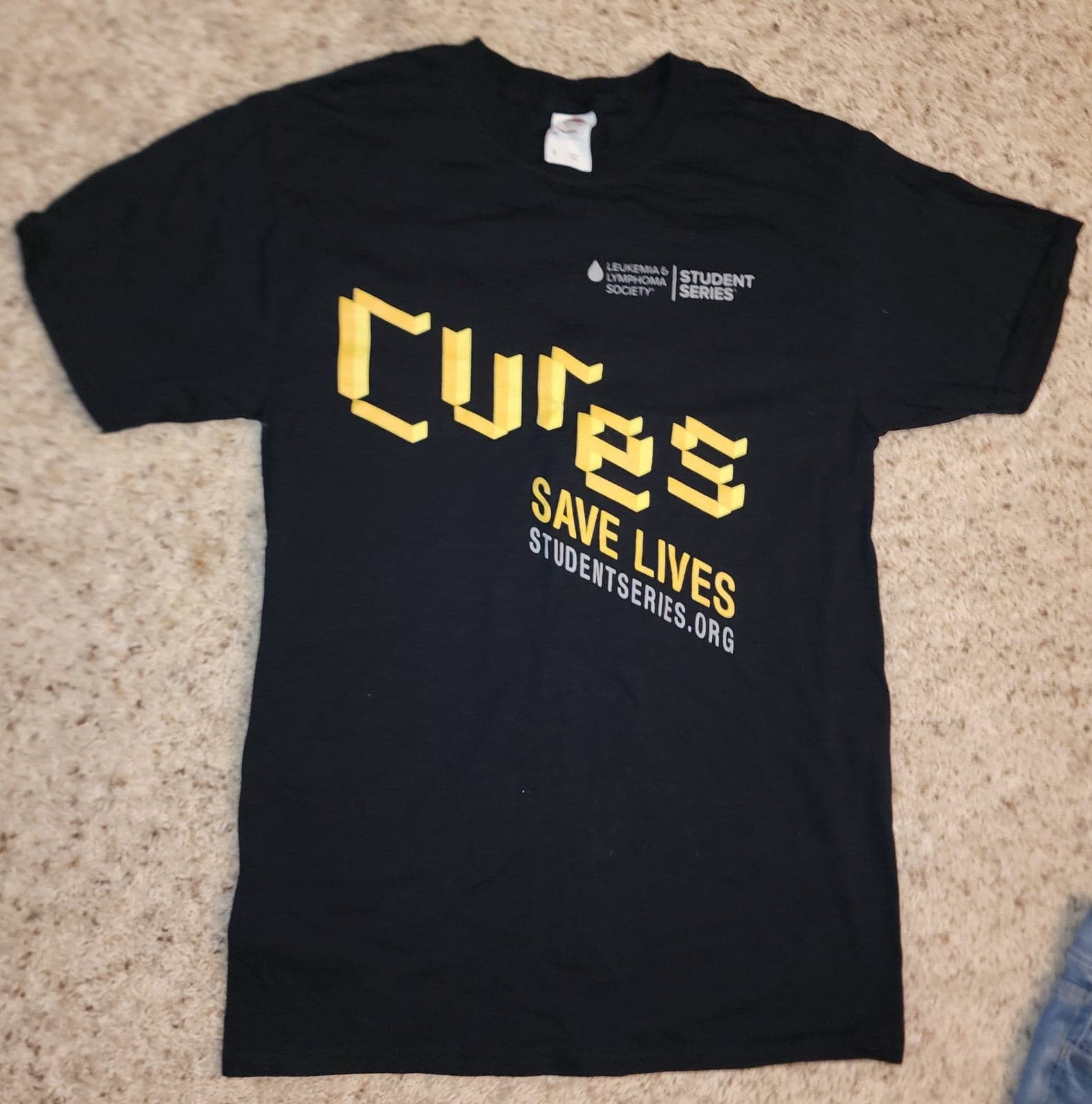 Unisex Cures Save Lives T-shirt szS - Thumbnail 3
